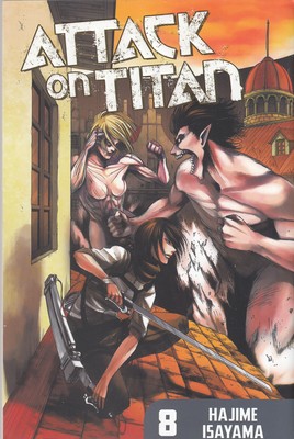کتاب مجموعه مانگا : Attack On Titan 8