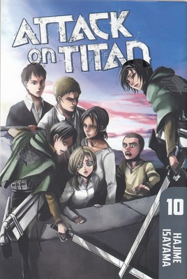 کتاب مجموعه مانگا : Attack On Titan 10