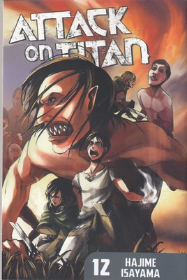 کتاب مجموعه مانگا : Attack On Titan 12