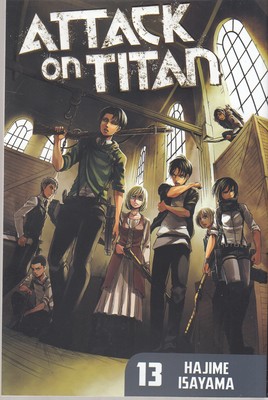 کتاب مجموعه مانگا : Attack On Titan 13